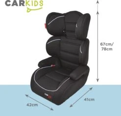 Carkids Verstelbaar Kinderautostoeltje Zwart En Wit | Kinderautostoel Groep 2-3 | Kinderen Van 3,5-12 Jaar | 15-36 Kg -Aanbiedingen BIBS Winkel 1200x1150 7