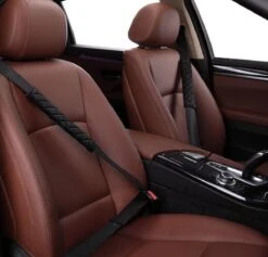 Merkloos Luxe Gordelhoes - Auto Gordelbeschermer - Gordelkussen - Zwart - 2 Stuks Gordelbeschermers -Aanbiedingen BIBS Winkel 1200x1153 19