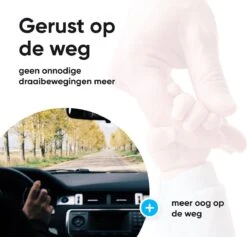 Autospiegel Baby 360° Verstelbaar Voor Hoofdsteun Autostoel -Achteruitkijkspiegel XL- Achterbankspiegel Kinderen -Baby Veiligheid Accessoires - Zwart -Aanbiedingen BIBS Winkel 1200x1153 21