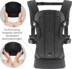 Fillikid Draagzak/Doek - 4 In 1 Ergonomische Buikdrager En Rugdrager - Zwart 13 Fillikid Draagzak/Doek - 4 In 1 Ergonomische Buikdrager En Rugdrager - Zwart -Aanbiedingen BIBS Winkel 1200x1155 21