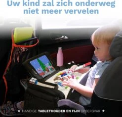 Blyzi - Reistafel Auto Met Tablethouder – Opvouwbaar – Speeltafel Voor Onderweg – Auto Organizer – Tekentafel - Zwart -Aanbiedingen BIBS Winkel 1200x1156 13
