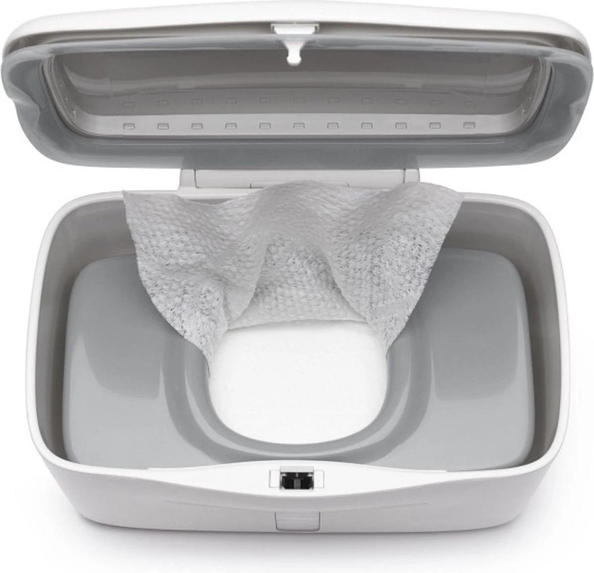 OXO Tot Doekjesverdeler - Billendoekjesdoos- Billendoekjes Houder - Billendoekjesbox - Wipe Box- Vochtige Doekjes Houder- Wit-Grey 2 OXO Tot Doekjesverdeler - Billendoekjesdoos- Billendoekjes Houder - Billendoekjesbox - Wipe Box- Vochtige Doekjes Houder- Wit-Grey - Afbeelding 2