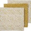 Meyco Cheetah 3-pack Hydrofiele Doeken - 70x70 Cm - Honey Gold