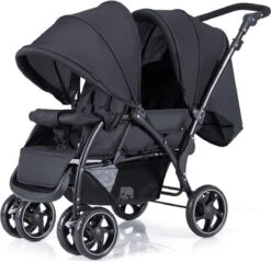 Deryan Luxe Elena Dubbele Buggy- Duo Buggy – Tandem Buggy – Compact En Lichtgewicht -Aanbiedingen BIBS Winkel 1200x1161 12