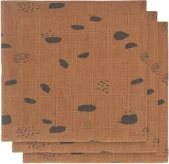 Jollein Hydrofiel Multidoek 70x70cm - Savannah - 3 Stuks -Aanbiedingen BIBS Winkel 1200x1162 2