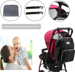 Massi Miliano Luiertas Unisex Zwart (M-22003-6) -Aanbiedingen BIBS Winkel 1200x1163 7