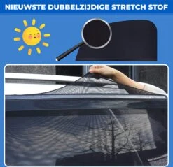 Nince Zonnescherm Auto Zijraam - Overtrek - Set Van 2 Extra Donker -Aanbiedingen BIBS Winkel 1200x1163 8