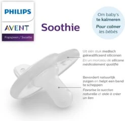 Philips Avent Soothie SCF099/21 - Fopspeen - Blauw - 0-6 Maanden - 2 Stuks -Aanbiedingen BIBS Winkel 1200x1164 14