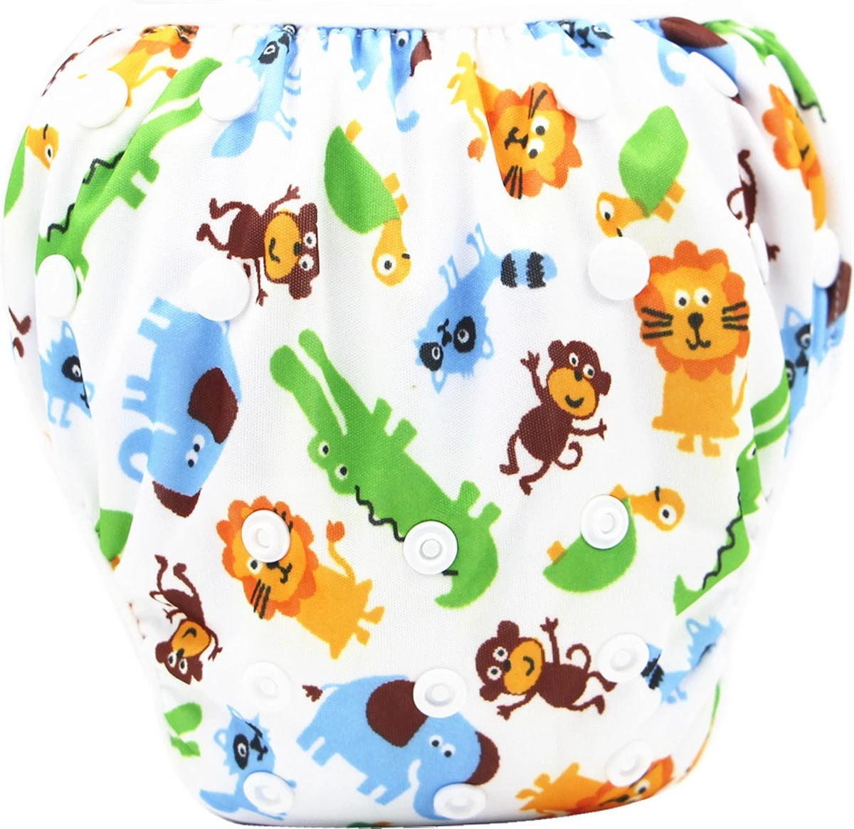 RAMBUX® - Zwemluier - Krokodil - Wasbaar & Verstelbaar - Zwembroek Voor Zwembad - Zwemshort Baby & Peuter - 3-15 KG - 0-3 Jaar 1 RAMBUX® - Zwemluier - Krokodil - Wasbaar & Verstelbaar - Zwembroek Voor Zwembad - Zwemshort Baby & Peuter - 3-15 KG - 0-3 Jaar