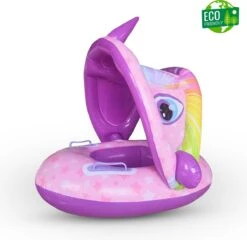 Eenhoorn - Kinderzwembad – Peuter Zwembad – Baby Zwembadje – Baby Zwembad Met Zonnescherm – Opblaasbaar – Vanaf 1 Jaar -Aanbiedingen BIBS Winkel 1200x1166 3