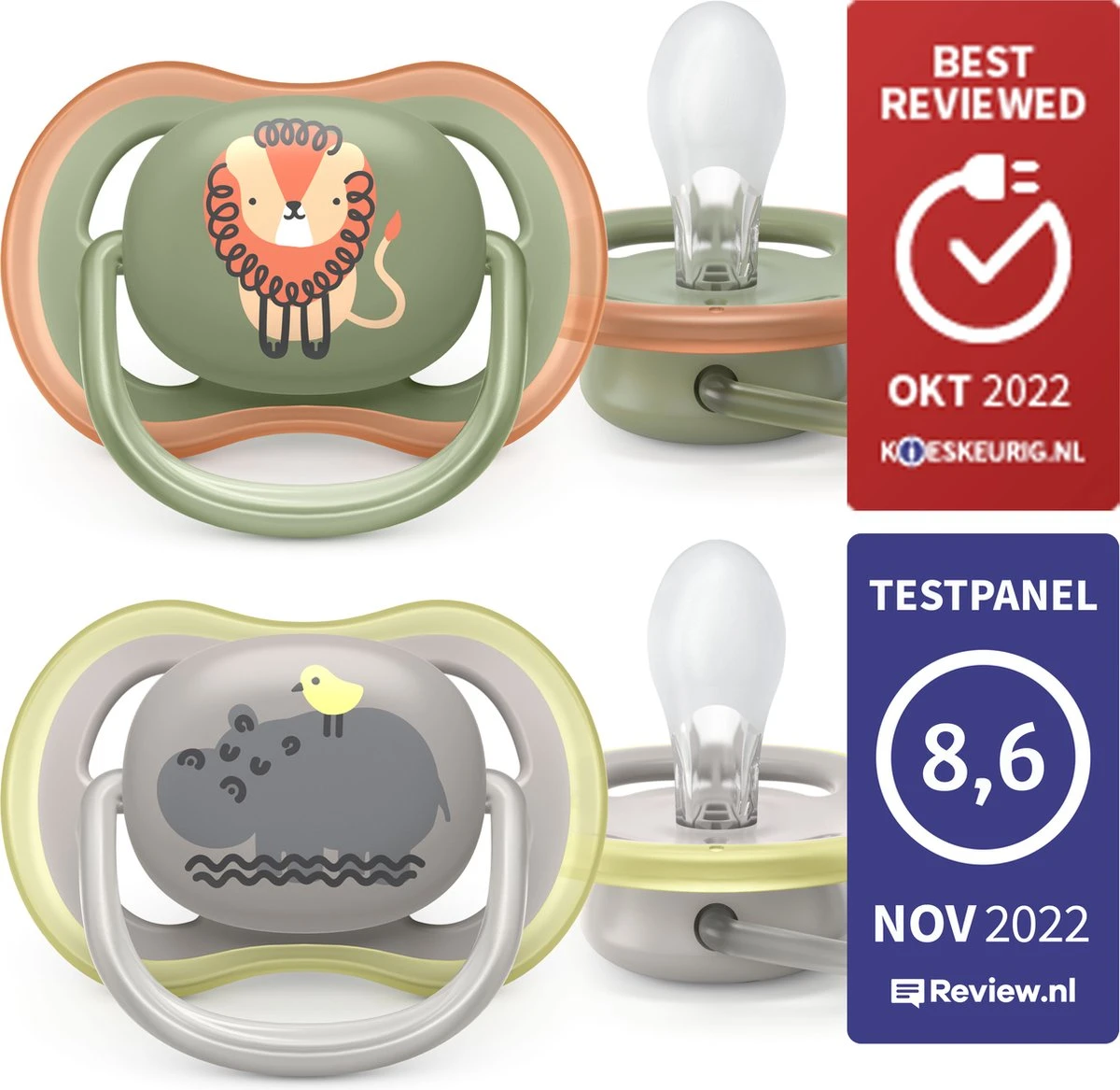Philips Avent Ultra Air SCF085/17 - Fopspeen - 6 Tot 18 Maanden - 2 Stuks 12 Philips Avent Ultra Air SCF085/17 - Fopspeen - 6 Tot 18 Maanden - 2 Stuks - Afbeelding 12