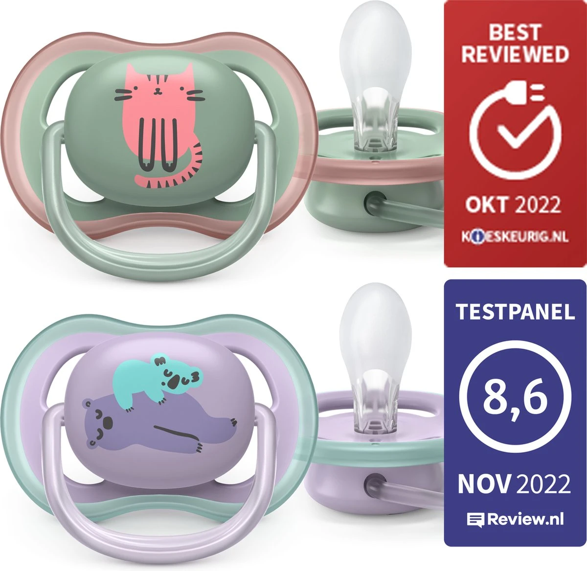 Philips Avent Ultra Air SCF085/18 - Fopspeen - 6 Tot 18 Maanden - 2 Stuks 13 Philips Avent Ultra Air SCF085/18 - Fopspeen - 6 Tot 18 Maanden - 2 Stuks - Afbeelding 13