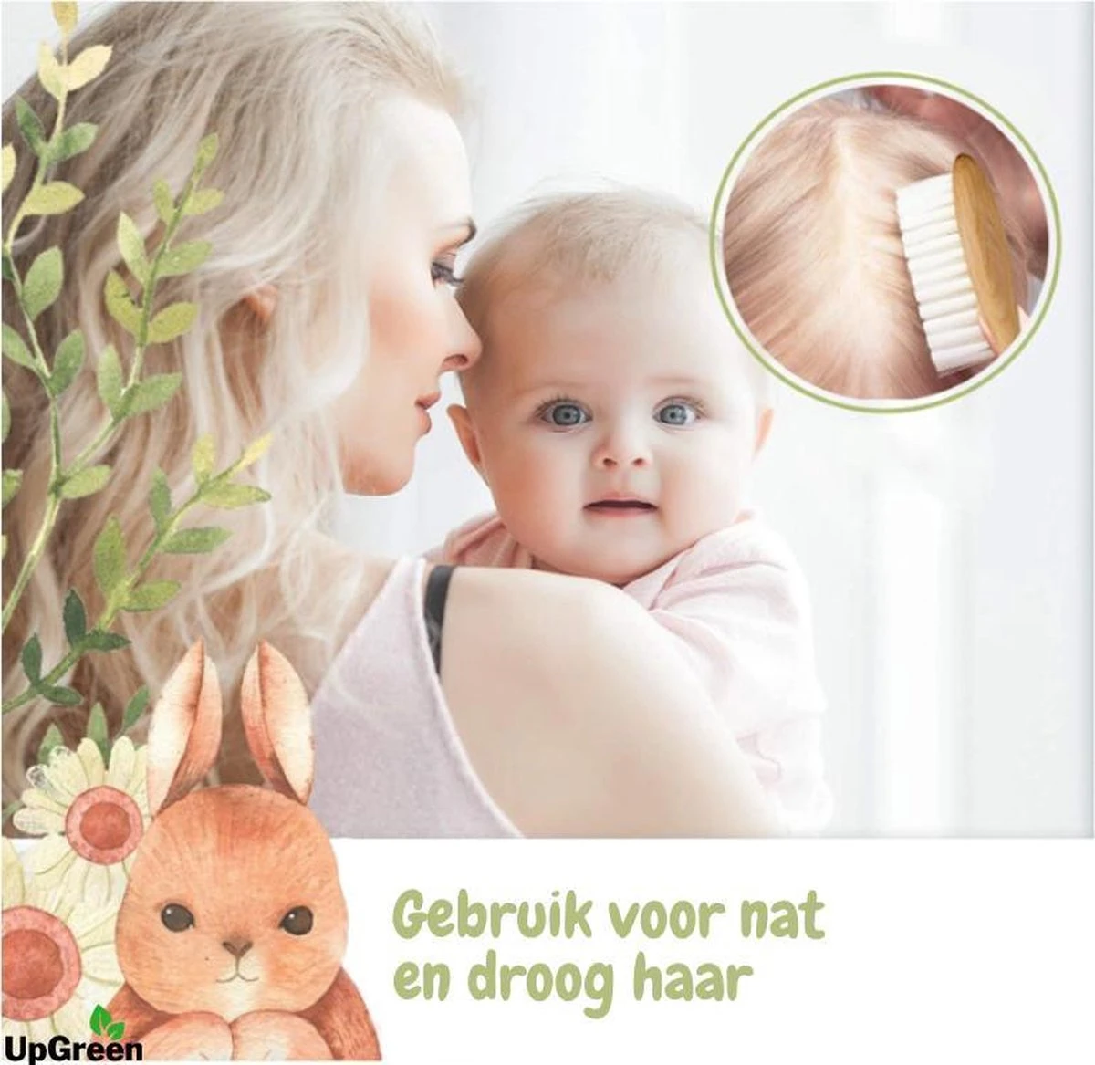 UpGreen® - Baby Verzorgingsset – Baby Borstel – Baby Borstel Set - Kraamcadeau – Baby Manicureset - Baby Verzorgingsproducten – Baby Borstel En Kam – Baby Kam – Baby Borstel Hout – Baby Haarborstel – Baby Borstel Geitenhaar 4 UpGreen® - Baby Verzorgingsset – Baby Borstel – Baby Borstel Set - Kraamcadeau – Baby Manicureset - Baby Verzorgingsproducten – Baby Borstel En Kam – Baby Kam – Baby Borstel Hout – Baby Haarborstel – Baby Borstel Geitenhaar - Afbeelding 4
