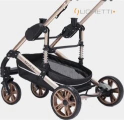 Merkloos Lioretti® Luxe Baby Buggy 3 In 1 | Baby Wagen | Kinderwagen Met Stoel En Wieg | Inklapbaar | Hoge Kwaliteit | Combi | Zwart -Aanbiedingen BIBS Winkel 1200x1168 12
