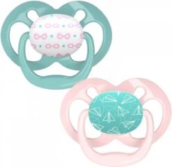 Dr. Brown's Advantage Fopspeen - Fase 2 - Roze - 2 Stuks -Aanbiedingen BIBS Winkel 1200x1168 15