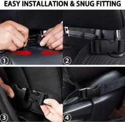 Venneweide - Luxe En Degelijke Autostoel Organizer Met Tablethouder - Auto Organizer - Voor Baby En Kinderen - Veel Opbergruimte - Geschikt Voor O.a. IPad - Topkwaliteit - Zwart -Aanbiedingen BIBS Winkel 1200x1169 11