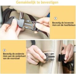 Merkloos Premium Luxe & Stevige Autostoel Organizer Met Tablet Houder - Set Van 2 - Auto Stoel Organiser - -Aanbiedingen BIBS Winkel 1200x1169 9