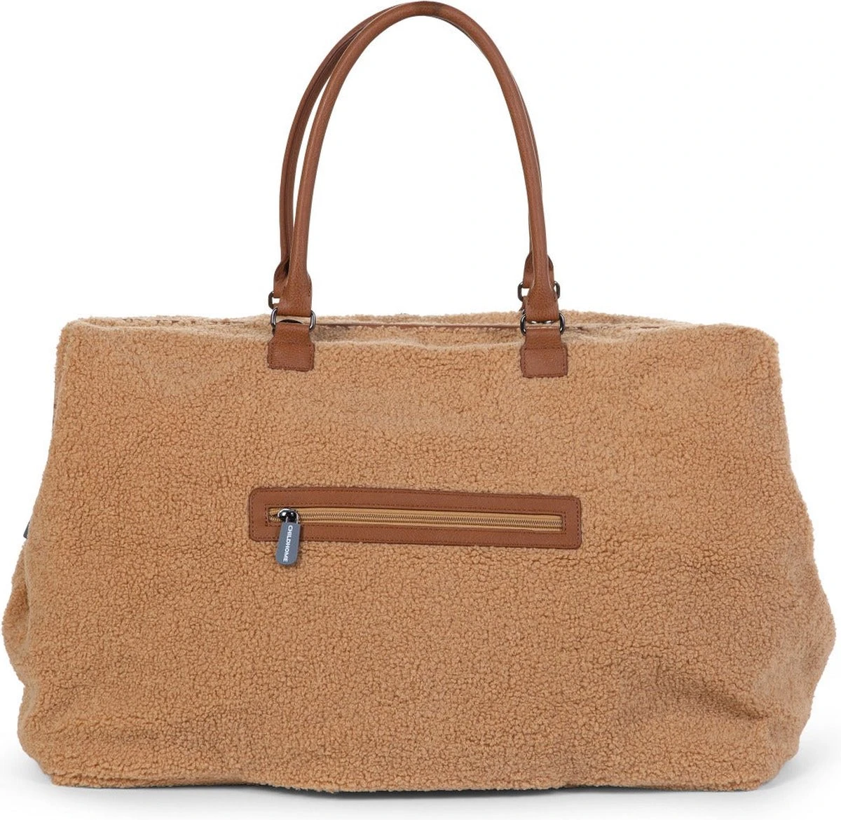 Childhome Mommy Bag Groot - Teddy - Beige 2 Childhome Mommy Bag Groot - Teddy - Beige - Afbeelding 2
