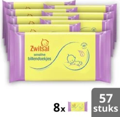 Zwitsal Sensitive Billendoekjes - 8 X 57 Stuks - Voordeelverpakking 13 Zwitsal Sensitive Billendoekjes - 8 X 57 Stuks - Voordeelverpakking -Aanbiedingen BIBS Winkel 1200x1171