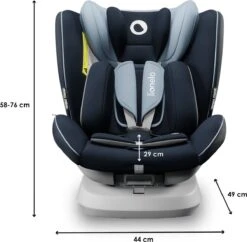 Lionelo Bastiaan One - Autostoel - 360° Met IsoFix (0-36kg) - Groep 0-1-2-3 Autostoel Voor Kinderen Van 0 Tot 12 Jaar -Aanbiedingen BIBS Winkel 1200x1174 9