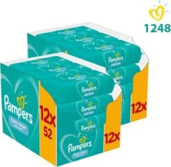 Pampers® Pampers Baby Wipes Fresh Clean - Maandbox 1248 Doekjes