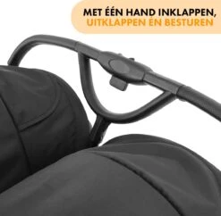 Deryan Luxe Rolo X2 Dubbele Buggy - Duo Buggy - Zwart 24 Deryan Luxe Rolo X2 Dubbele Buggy - Duo Buggy - Zwart -Aanbiedingen BIBS Winkel 1200x1177 28
