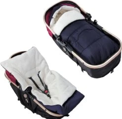 Monzana Voetenzak - Voor Kinderwagen Of Stoeltje - 93x56cm Donkerblauw -Aanbiedingen BIBS Winkel 1200x1178 19