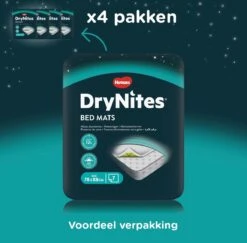 DryNites Matrasbeschermers - 28 Stuks - Extra Absorberend - Voordeelverpakking -Aanbiedingen BIBS Winkel 1200x1179 2
