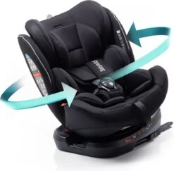 Babyauto Biro D FIX Black Group 0+ 1 2 3 - 0 Tot 36 Kg - Isofix