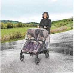 Reer - Regenhoes Tweelingwagen - Regenscherm Voor Dubbele Buggy En Kinderwagen - Hoes Voor Duo Buggy, Duowagen, Duo Kinderwagen - RainCover Twin -Aanbiedingen BIBS Winkel 1200x1180 26