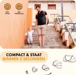 Deryan Baby Luxe Campingbedje – Inclusief Zelfopblaasbare Matras - Zwart -Aanbiedingen BIBS Winkel 1200x1180 27