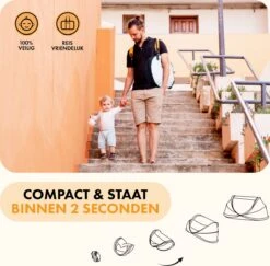 Deryan Peuter Luxe Campingbedje – Inclusief Zelfopblaasbare Matras - Silver -Aanbiedingen BIBS Winkel 1200x1180 28