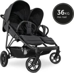 Hauck Uptown Duo Melange Broertje/zusje Kinderwagen Black -Aanbiedingen BIBS Winkel 1200x1180 36