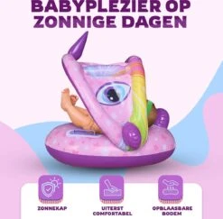 Eenhoorn - Kinderzwembad – Peuter Zwembad – Baby Zwembadje – Baby Zwembad Met Zonnescherm – Opblaasbaar – Vanaf 1 Jaar -Aanbiedingen BIBS Winkel 1200x1180 5