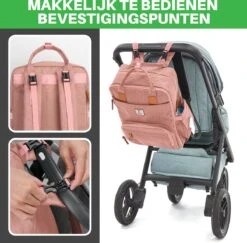 Brisby Slijtvaste Luiertas – Verzorgingstas – Met Buggymontage - Roze 15 Brisby Slijtvaste Luiertas – Verzorgingstas – Met Buggymontage - Roze -Aanbiedingen BIBS Winkel 1200x1181 17