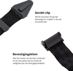 Gordelspanner Voor Kinderen Zwart - Gordelbeschermer Tegen Snijden In De Nek - Gordelclip Gordelversteller Gordelverlenger - Gordelklem Voor Kinderen -Aanbiedingen BIBS Winkel 1200x1181 20