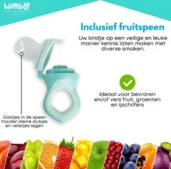 Fruitspeen Speen Sabbelspeen Duopack Baby Fruit Eten - Roze & Groen -Aanbiedingen BIBS Winkel 1200x1181 35