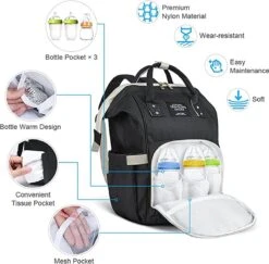 Premium Baby Luierrugzak - Baby Tas - Luiertas Met Grote Capaciteit - Multifunctionele Waterdichte Pamper Tas - Zwangerschap Tas - Kraamcadeau - Baby Shower -Aanbiedingen BIBS Winkel 1200x1182 11