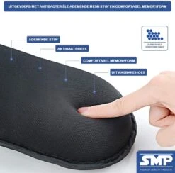 SMP® Hoofdsteun Auto Voor Kinderen En Volwassenen Voor Slapen In Auto - Nekkussen Auto - Reiskussen Auto - Neksteun Auto - Hoofdkussen Auto - Verstelbaar - Memoryfoam Met Ademde Stof - Zwart -Aanbiedingen BIBS Winkel 1200x1184 15