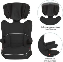 Prénatal Autostoel – Kinderzitje Auto - Groep 2/3 - 15-36 Kg – Zwart -Aanbiedingen BIBS Winkel 1200x1185 15