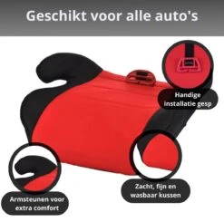 Vianza Zitverhoger Auto Incl. Gordelbeschermer - Kinderzitje Auto -Aanbiedingen BIBS Winkel 1200x1188 17