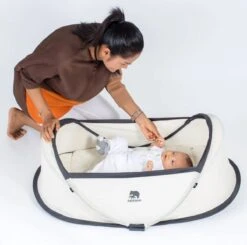 Deryan Infant BabyBox Campingbedje - Baby Klamboe - Cream -Aanbiedingen BIBS Winkel 1200x1188 21