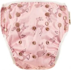 HappyBear | Zwemluier - Oh Deer | 0-3 Jaar | Wasbaar | Licht En Compact - Handig Voor Op Reis | Goede Pasvorm Door Elastische Sluiting