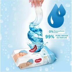 Huggies Billendoekjes - Baby Wipes - Pure Extra Care - 99% Water 56 Doekjes -Aanbiedingen BIBS Winkel 1200x1191 2