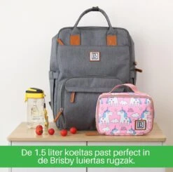 Brisby Slijtvaste Luiertas – Verzorgingstas – Met Buggymontage -Donkergrijs -Aanbiedingen BIBS Winkel 1200x1191 26