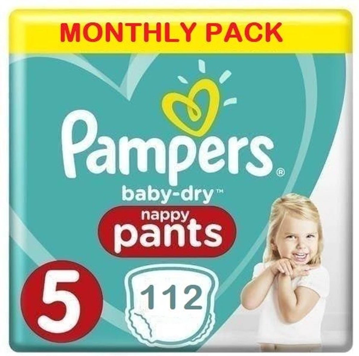 Pampers® Pampers Baby Dry Pants Maat 5 - 112 Luierbroekjes - Maandbox 5 Pampers® Pampers Baby Dry Pants Maat 5 - 112 Luierbroekjes - Maandbox - Afbeelding 5