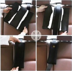 Gordelbeschermer Zwart Auto - Gordelkussen Kind - Slaapkussen - Nekkussen Kind Auto - Autogordel Kussen - Autogordel Beschermer - Auto Accessoires - Auto Accessories Interieur - 1 Stuk -Aanbiedingen BIBS Winkel 1200x1192 27