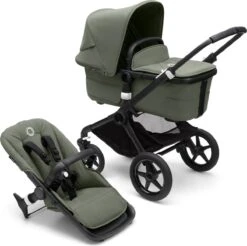 Bugaboo - 3-in-1 Kinderwagen Fox 3 - Black/Forest Green -Aanbiedingen BIBS Winkel 1200x1193 22