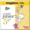 Etos Woezel & Pip Luiers Junior - Maat 5 - 12 Tot 25kg - 138 Stuks (3 X 46 Stuks)