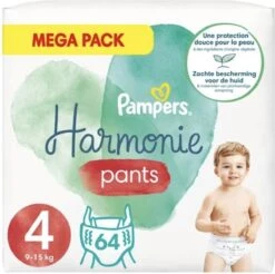 Pampers® Pampers - Harmonie Pants - Maat 4 - Megapack - 64 Luierbroekjes -Aanbiedingen BIBS Winkel 1200x1196 1